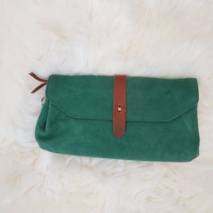 Madewell Suede Clutch
